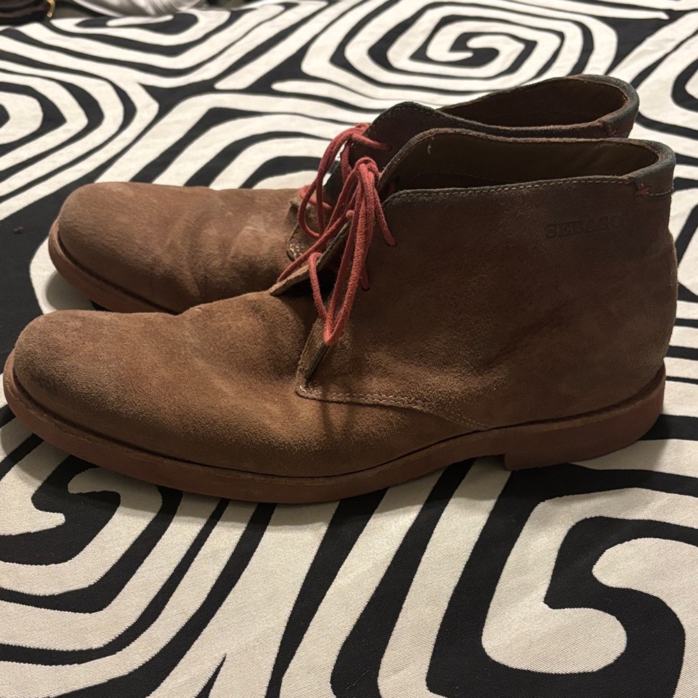Sebago Tan Suede Chukka Boots - Picture 4 of 7